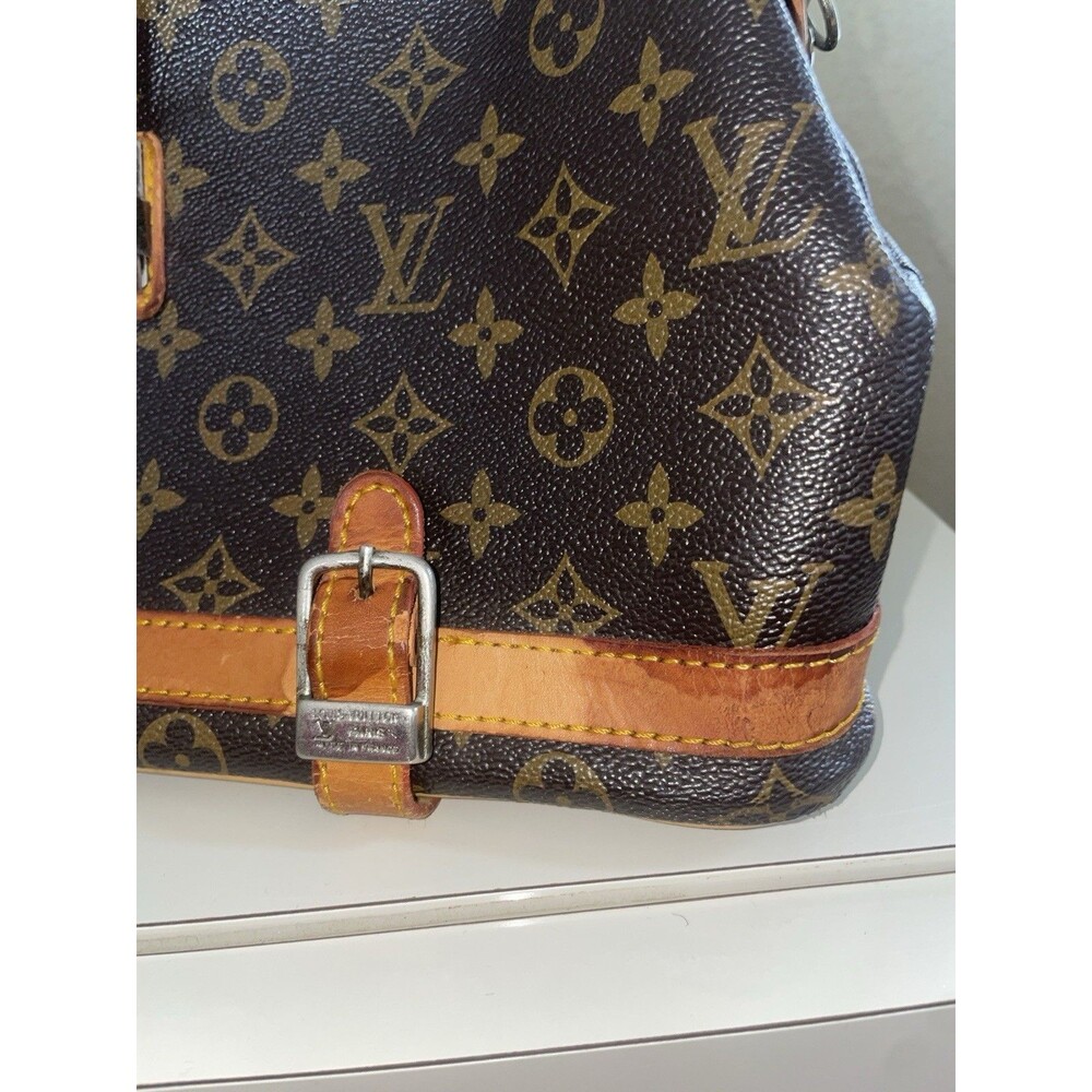 LOUIS VUITTON Antique Monogram Doctor Bag RARE Vintage - Picture 9 of 15